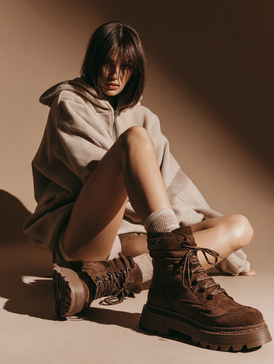 Нога на ногу